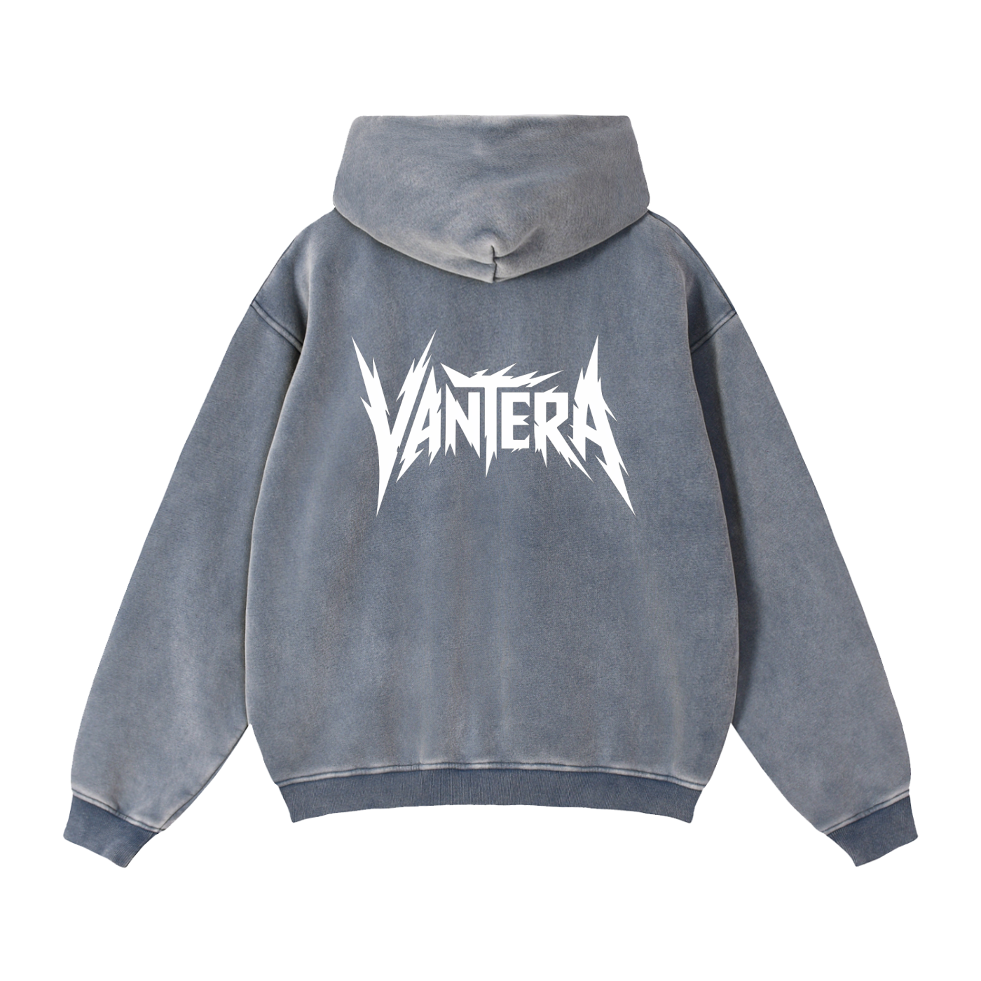 Zip-Through Boxy Fleece Hoodie